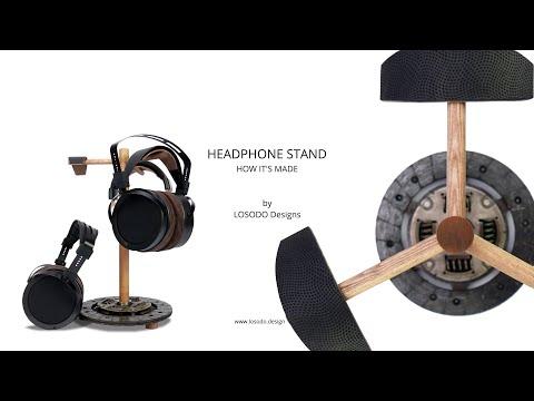 Headphone Stand with a Clutch Plate - How It's Made