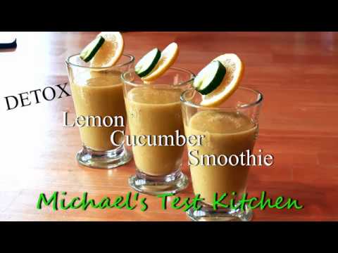 Healthy Lemon Smoothie - Michael's Test Kitchen