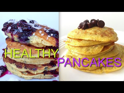 Healthy Pancakes 3 ways!