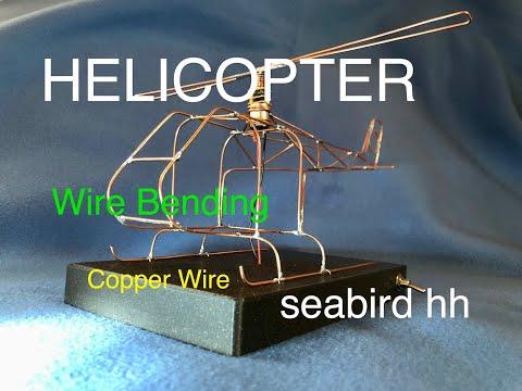 Helicopter - Battery/Solar - Wire Bending