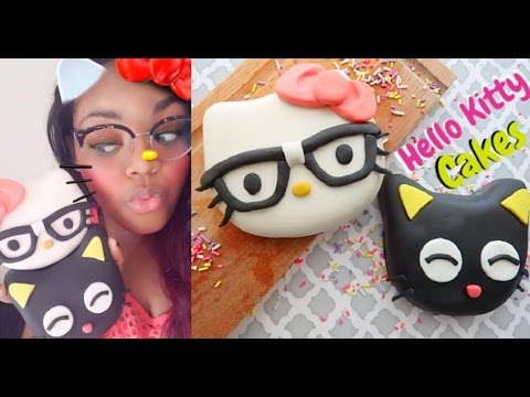 Hello Kitty &amp;amp; Chococat Cakes | Marisha's Couture Cakes