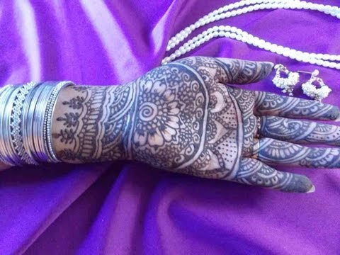 Henna Mehndi Design on hand