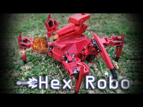 Hex Robo (Hexabot Cannon Robo) Cannon Demo