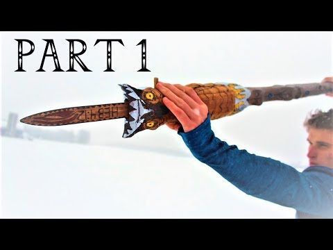 Hidden Spring-Blade Walking Stick (Part 1 DIY)