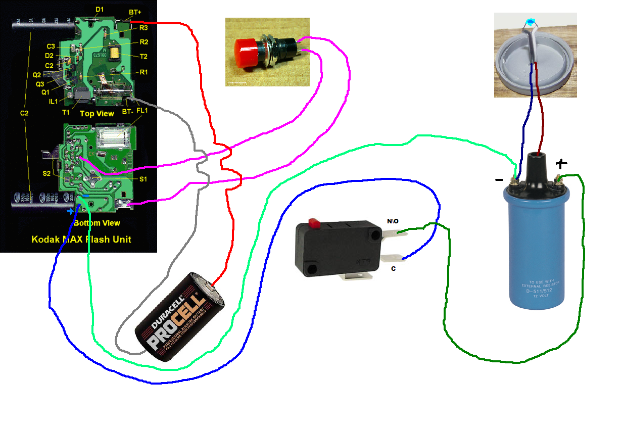 High Voltage Sparker Schematic.bmp