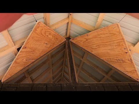 Hinged Gable Vents - The Treehouse Project - Part 21