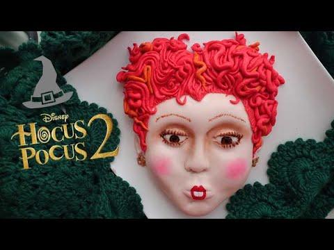 Hocus Pocus Winifred Sanderson Cake | Marisha's Couture Cakes