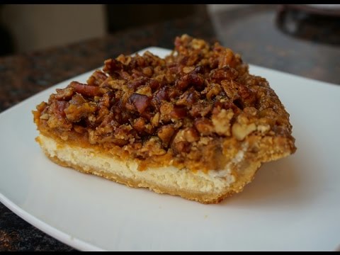 Holiday Pie: Cheesecake Sweet Potato Pecan Pie (or pumpkin)