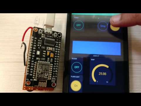 Home Automation Using Esp826612E,NodeMcu and Blynk App