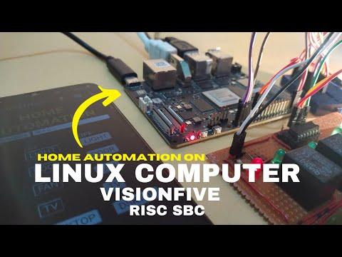 Home Automation Using VisionFive Single Board Computer (Open Source Project)