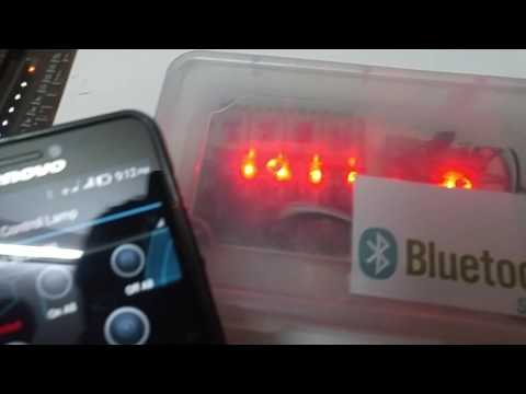 Home Automation via bluetooth by phone with arduino