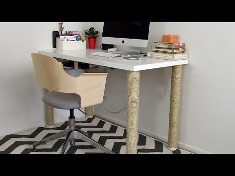 Home Office Ideas - IKEA desk hack and more: Season 2, Ep 9 part 1