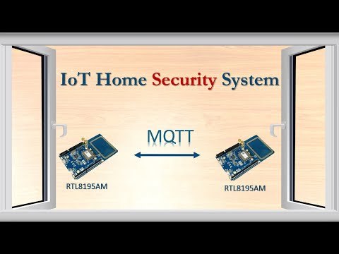 Home Security System - Realtek Ameba RTL8195 demo#006