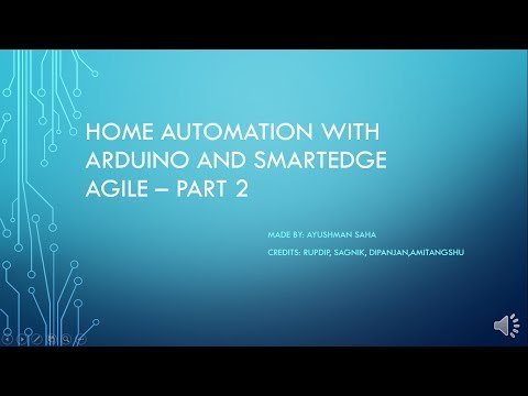 Home automation with arduino and SmartEdge Agile - PART 2