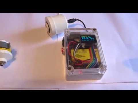 Home made - one hand-  Nitrox Analyser Arduino Based