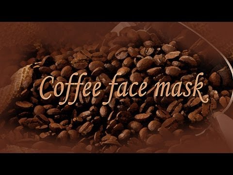 Home made coffee face mask / body scrub