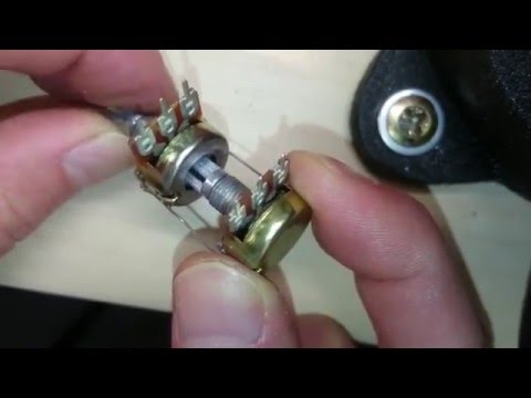 Home made dual potentiometer