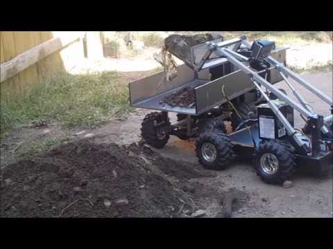 Home made rc bobcat