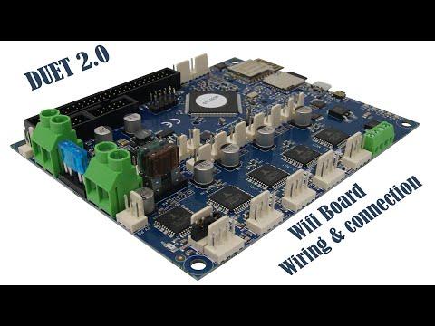 Homemade 3 in 1 CNC - Setting up Duet 2 Connections - Part-6 by AMbros custom