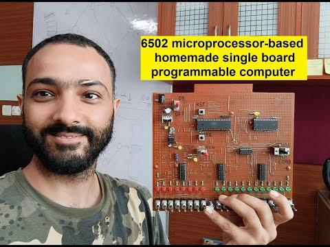 Homemade 6502-based single board computer