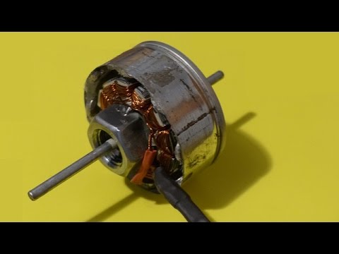 Homemade Brushless Outrunner Electric Motor BLDC