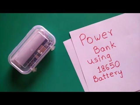 Homemade DIY Power Bank (Detailed explanation)