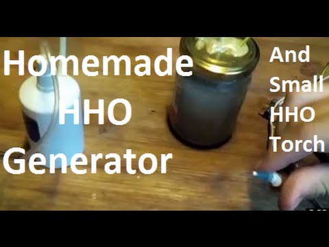 Homemade HHO Generator