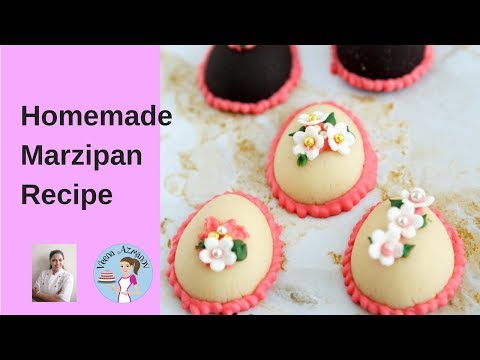 Homemade Marzipan Recipe in 5 mins - Marzipan Recipe