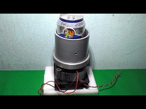 Homemade Mini USB Fridge Frefrigerator Peltier Cooler Free Energy Generator Thermoelectric DIY