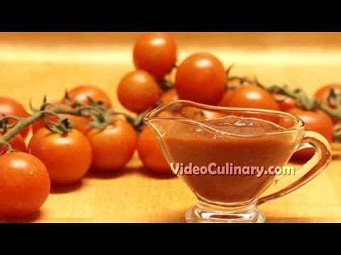 Homemade Tomato Ketchup Recipe - Video Culinary