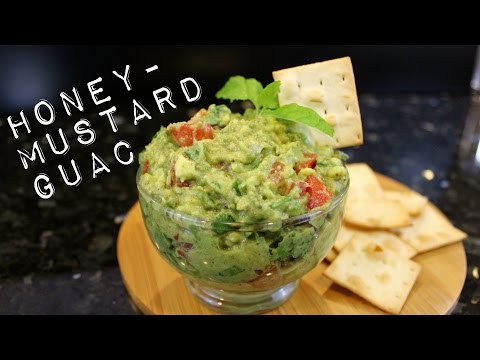 Honey-Mustard Guacamole | Josh Pan