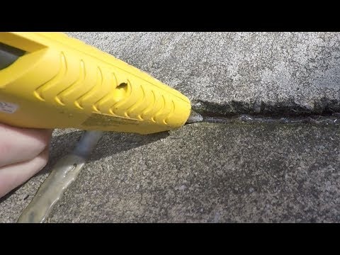 Hot Glue For Concrete?