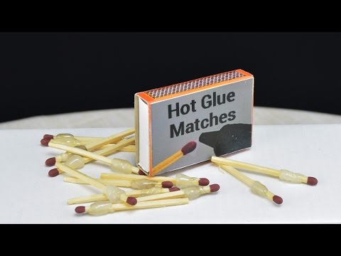 Hot Glue Matches | One Strike and Your Hot Glue is Ready