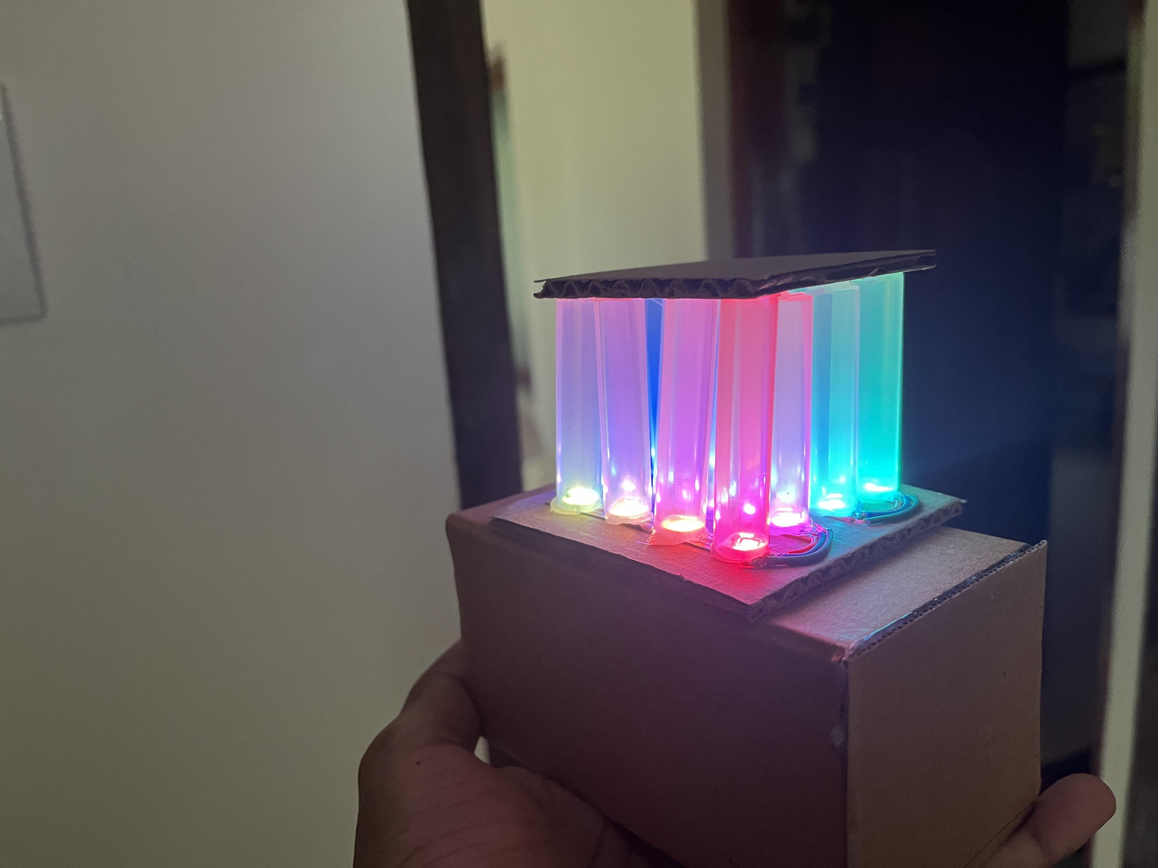 Hot Glue RGB LED Matrix lamp with Arduino.jpg