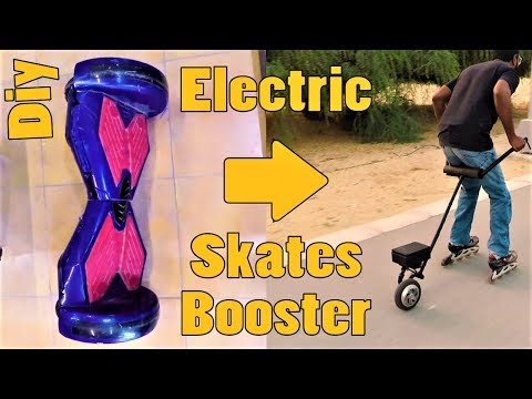 HoverBoard to Roller Skate electric Booster | MakerMan