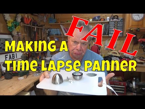 How (Not) To Build A Timelapse Panner - FAIL