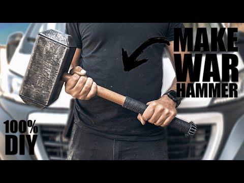 How I Made a War Hammer - Look What I Did To Him