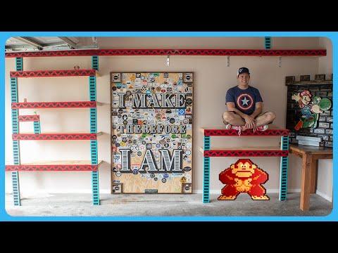 How I Turned a Childhood Favorite into Adult Garage Organization