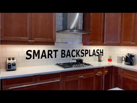 How I embedded a Smart RGB LED Light Strip in my Kitchen Backsplash [REUPLOAD]