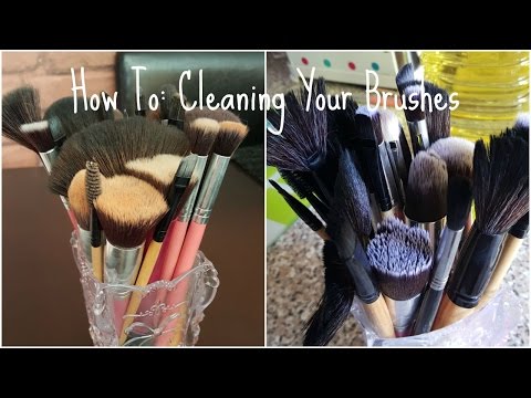 How To: Cleaning Your Makeup Brushes