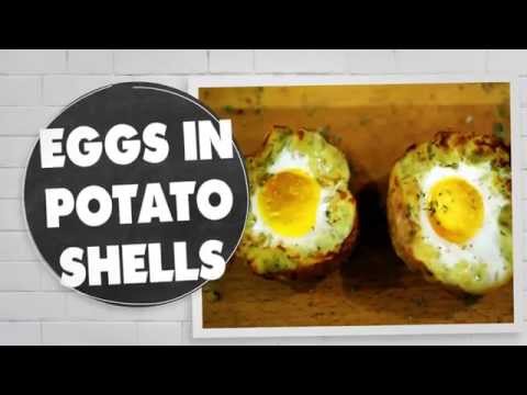 How To: Eggs In Potato Shells