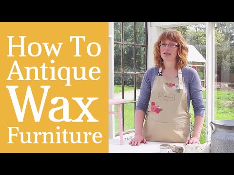 How To Antique Furniture | Dark Wax Tutorial