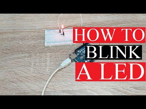 How To Blink A Led || Arduino Tutorial For Beginners || Lesson 1