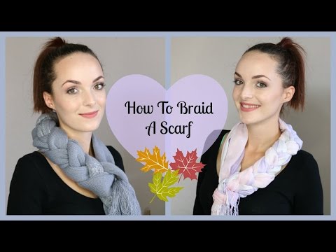 How To Braid A Scarf | JennaJMac