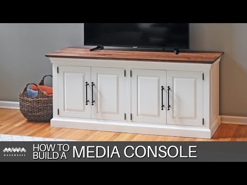 How To Build A Media Console | Furniture Project