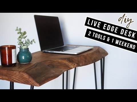 How To Build An EASY Desk (With 2 Tools!)