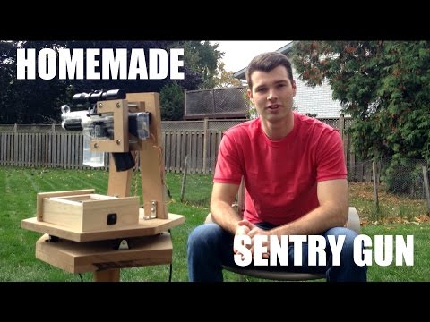 How To Build Your Own Airsoft Sentry Gun!!