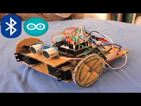 How To Build a PC Controlled Bluetooth Robot