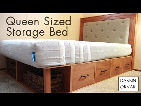 How To Build a Queen Size Modular Bed