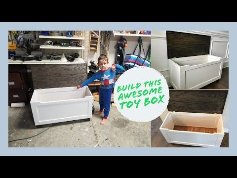 How To Build this AWESOME Toy Box for under $20 Video 2 the finished product